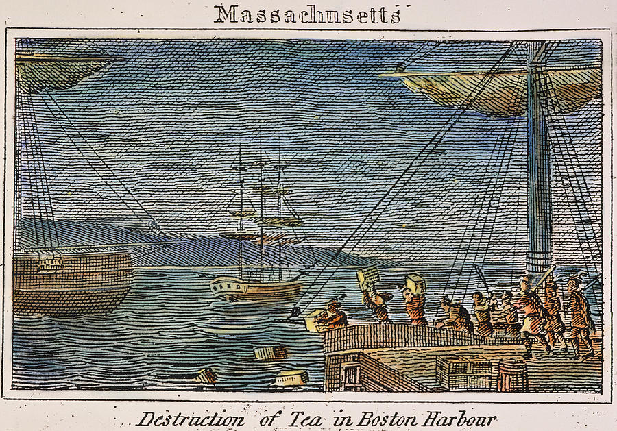 The Boston Tea Party, 1773 #4 Photograph by Granger
