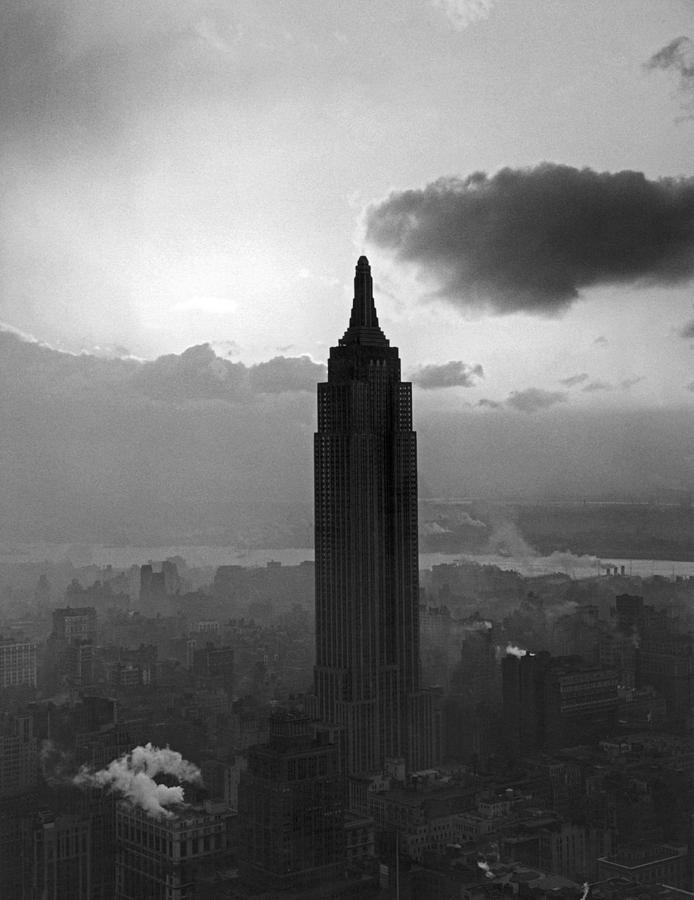 The Empire State Building #4 Photograph by Underwood Archives