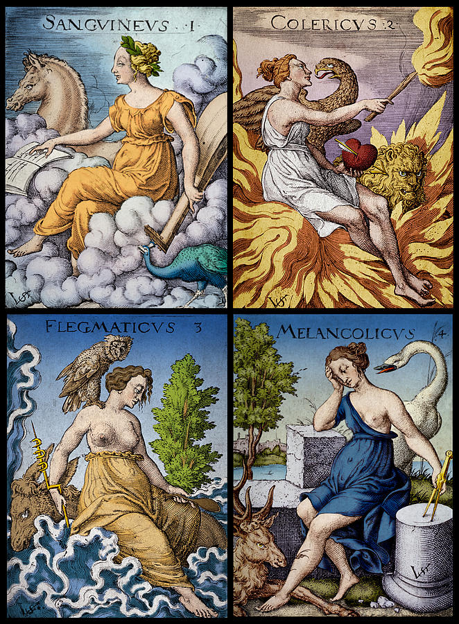 The Four Humors Of Hippocratic Medicine #4 Photograph by Science Source