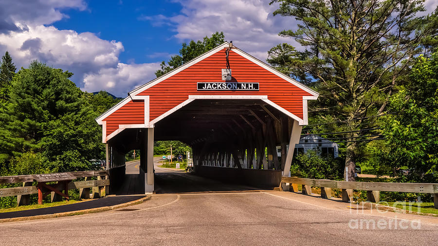 The Honeymoon Covered Bridge. #2 Photograph by New England Photography