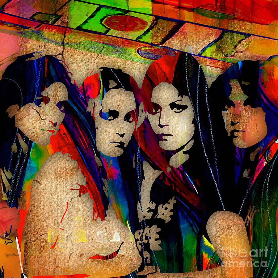 Joan Jett Mixed Media - The Runaways Collection #4 by Marvin Blaine