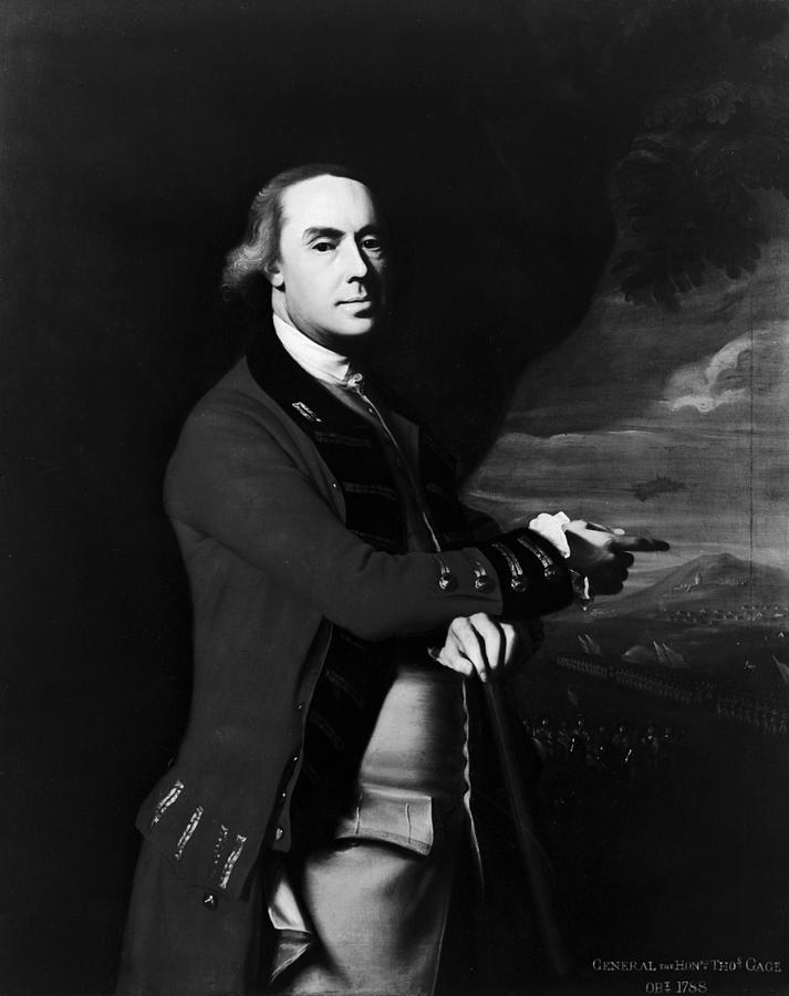 Thomas Gage (1721-1787) Photograph by Granger