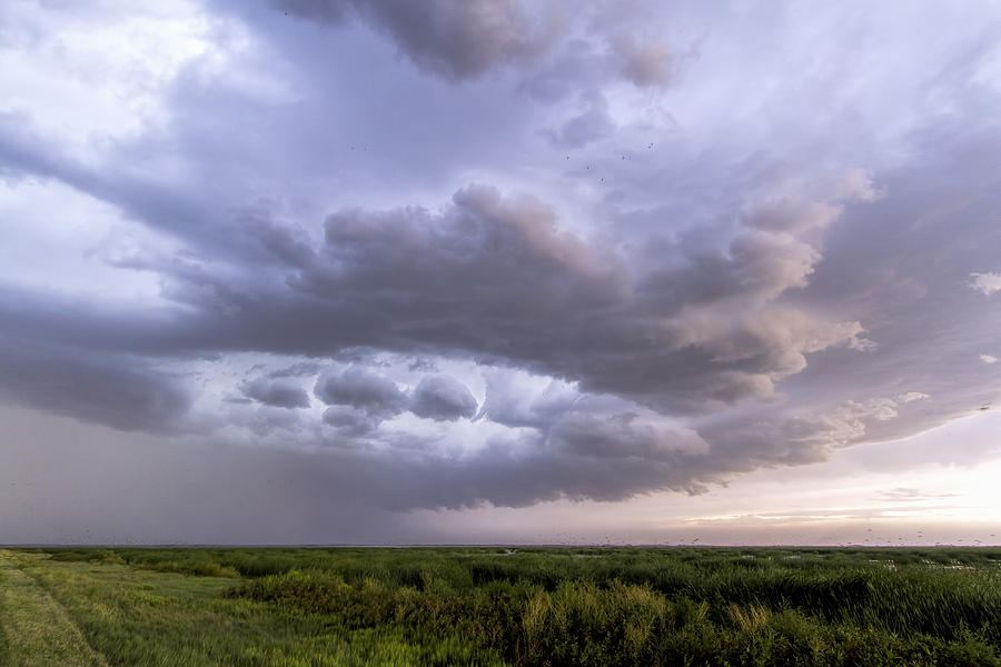 Thunderstorm over Cheyenne Bottoms #4 Photograph by Rob Graham