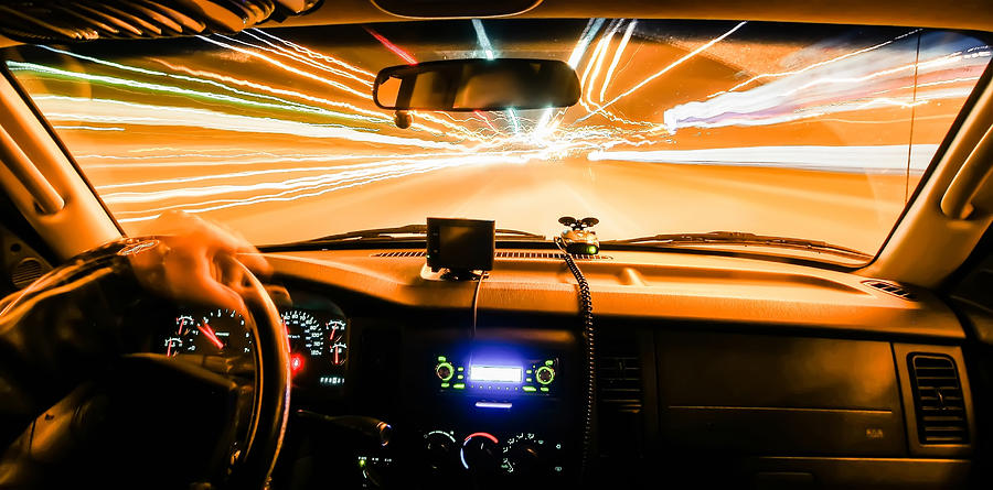 Traveling At Speed Of Light #4 Photograph by Alex Grichenko