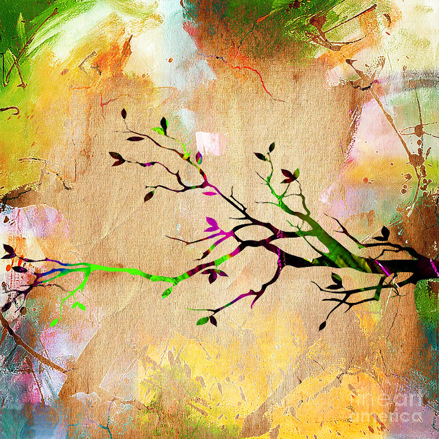 Tree Mixed Media - Tree Branch Collection #4 by Marvin Blaine