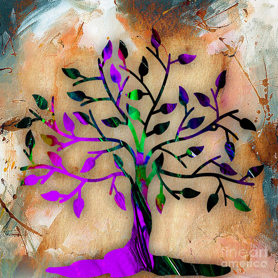 Tree Mixed Media - Tree Of Life Painting #14 by Marvin Blaine