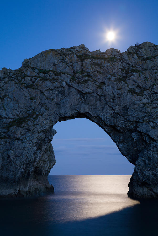 Under the moonlight Photograph by Ian Middleton