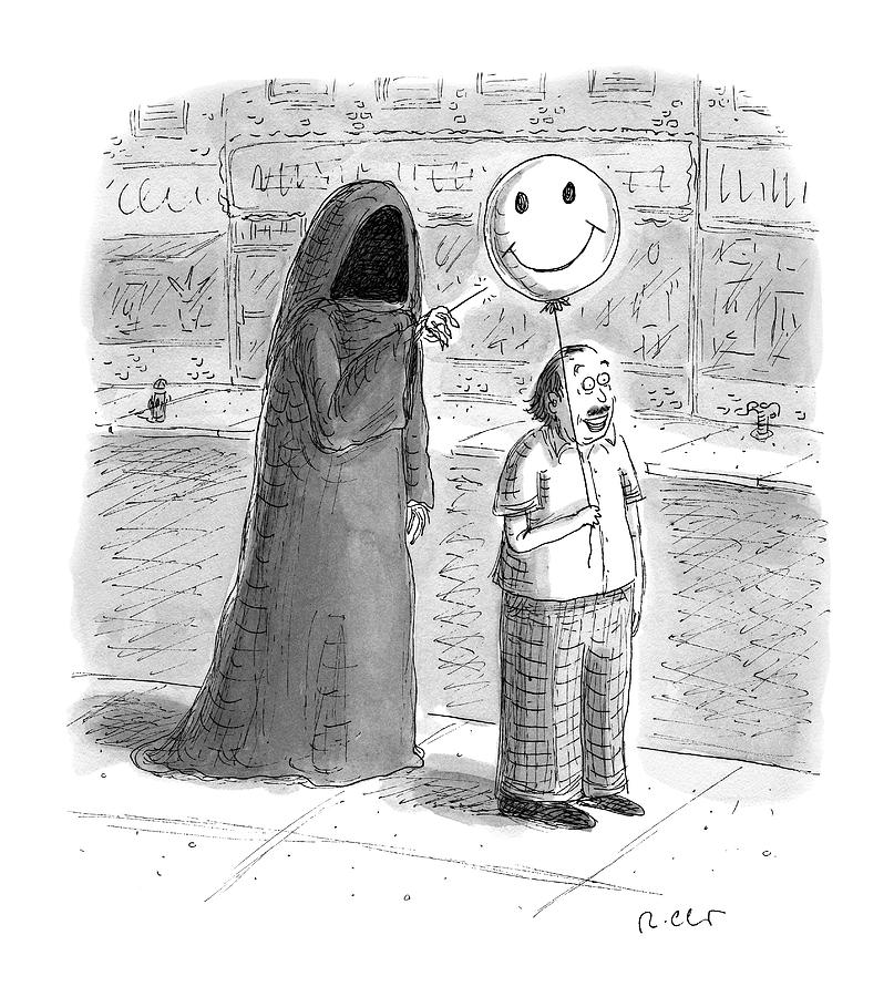 New Yorker September 26th, 2016 Drawing by Roz Chast