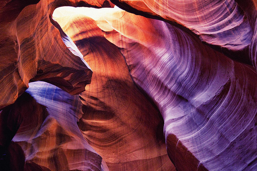 Antelope Canyon Photograph - Upper Antelope Canyon #4 by Powerofforever