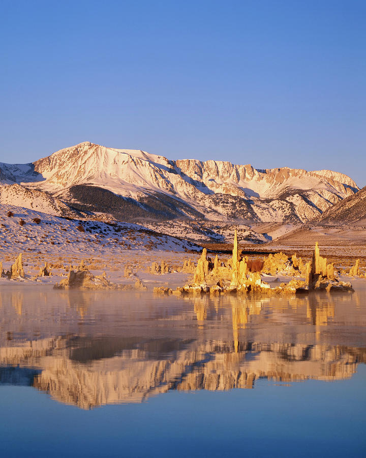 Winter Photograph - USA, California, Mono Lake #4 by Jaynes Gallery