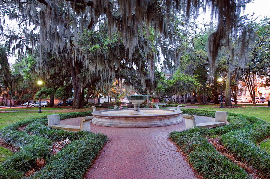 USA, Ga, Savannah, Historic District #4 Photograph by Rob Tilley - Fine ...