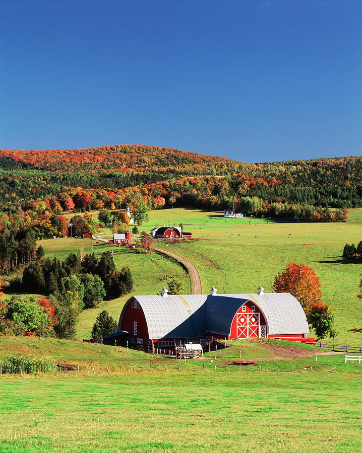 USA, Vermont, Northeast Kingdom #4 Photograph by Walter Bibikow - Fine ...