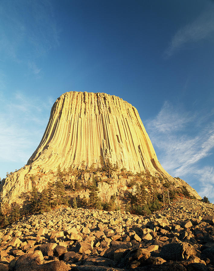 USA, Wyoming, Hulett, Devil's Tower Photograph by Walter Bibikow