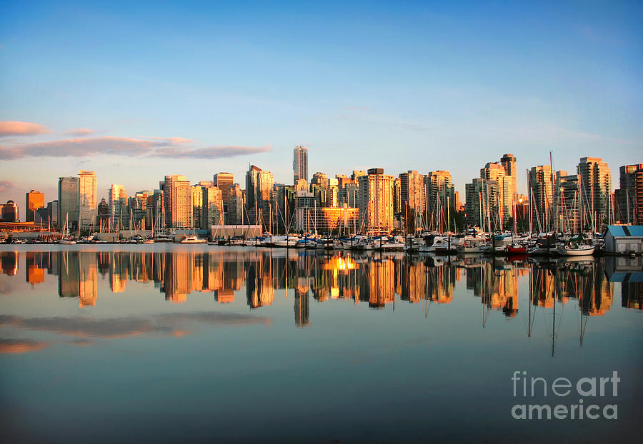 Vancouver Sunset #4 Photograph by JR Photography