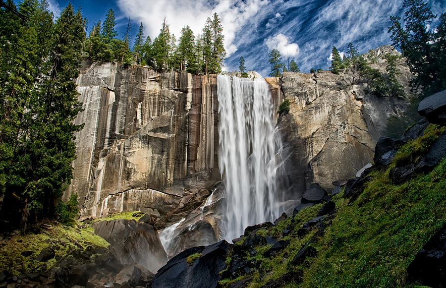 Yosemite National Park Photograph - Vernal Falls #3 by Cat Connor
