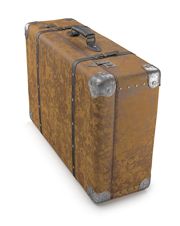 Vintage Suitcase #4 Photograph by Ktsdesign