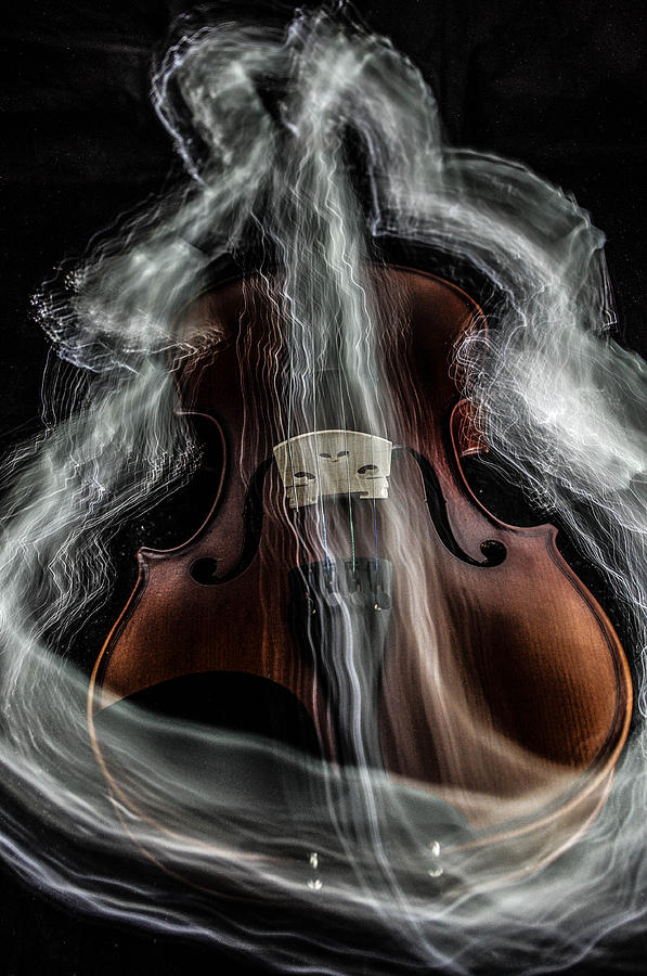 Violin #5 Photograph by Gerald Kloss