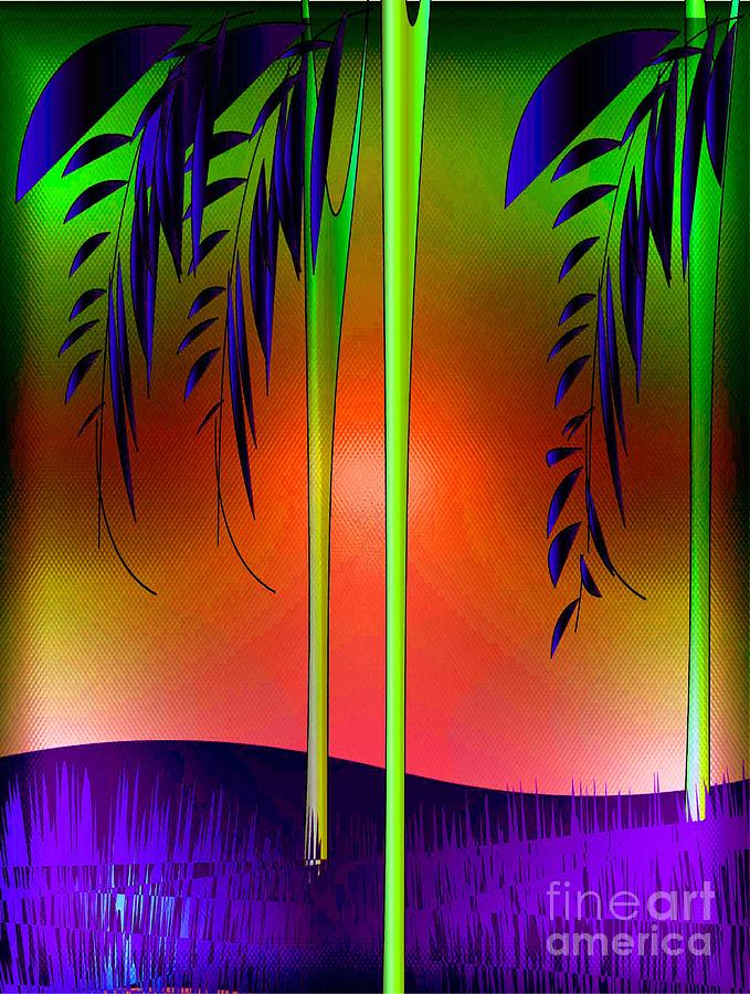 Tree Digital Art - Vision #1 by Iris Gelbart