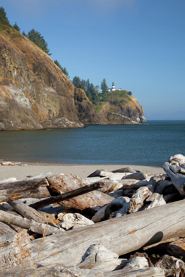 Architecture Photograph - Wa, Cape Disappointment State Park #4 by Jamie and Judy Wild