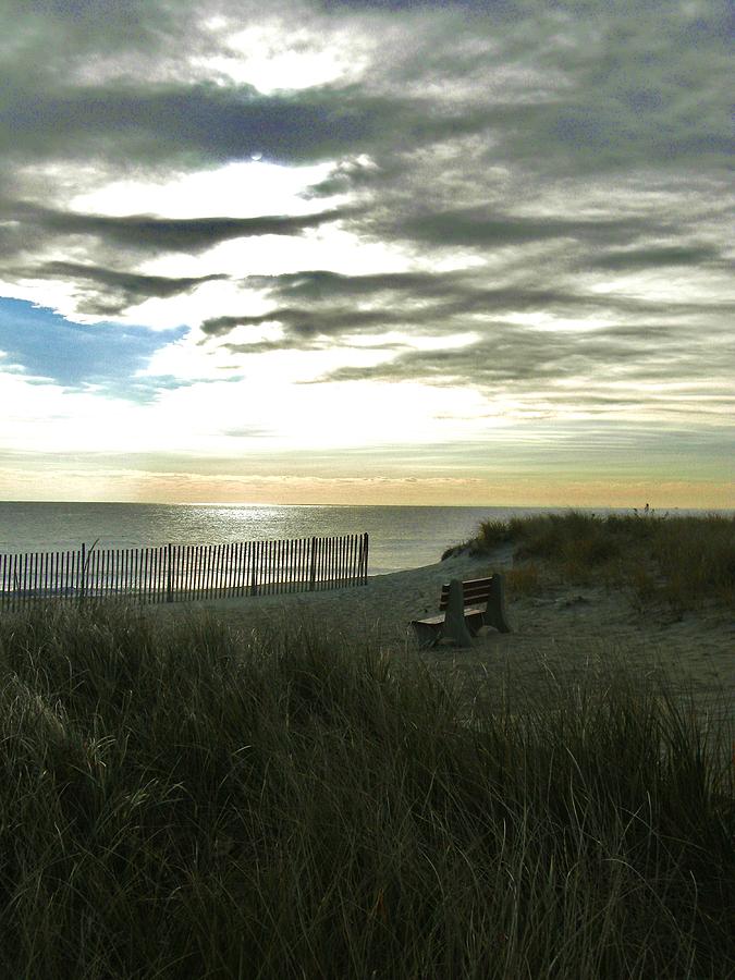 Beach Photograph - Waiting #4 by Diane Valliere