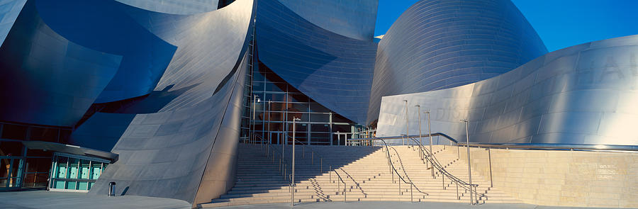 Architecture Photograph - Walt Disney Concert Hall, Los Angeles #4 by Panoramic Images