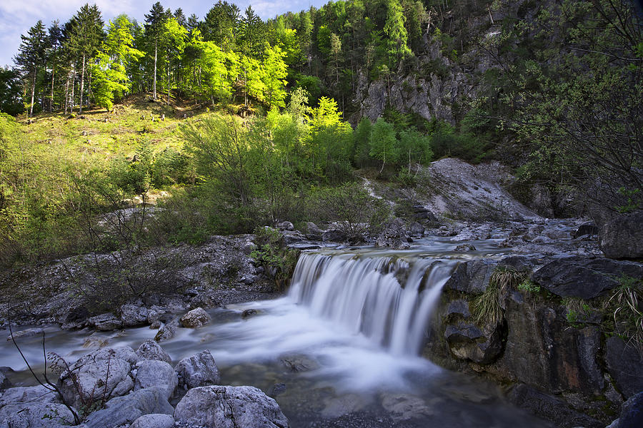 Waterfall #4 Photograph by Ivan Slosar