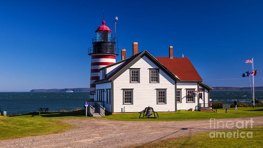 West Quoddy Head Light. #4 Photograph by New England Photography