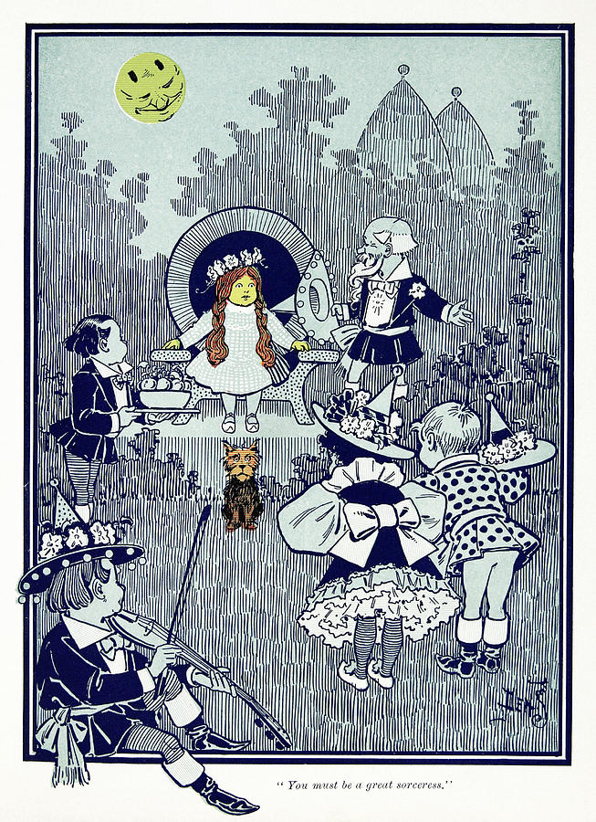 Wizard Of Oz, 1900 #4 Drawing by Granger