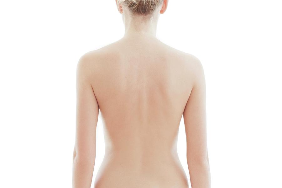 Woman's back - Stock Image - C034/3810 - Science Photo Library