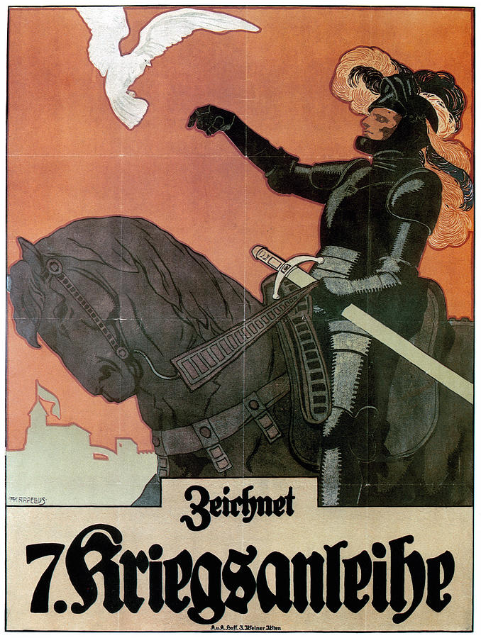 World War I Poster #4 Painting by Granger World War I Poster #4 Painting by Granger