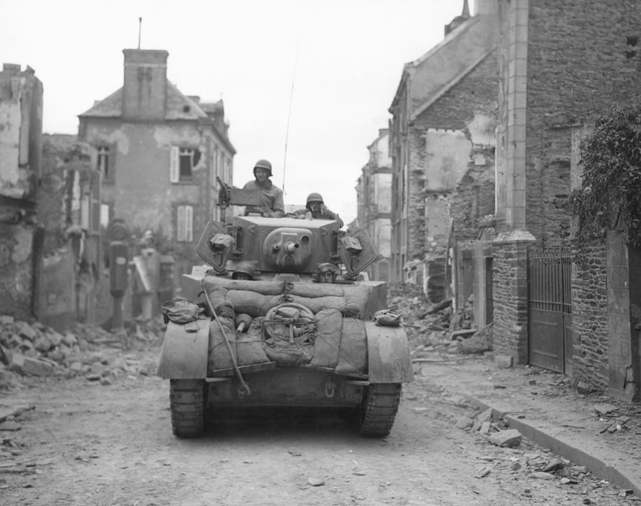 World War II: Normandy Photograph by Granger