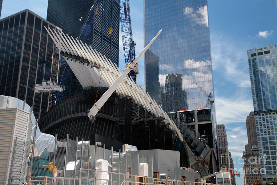 WTC Oculus Construction #4 Photograph by Steven Spak