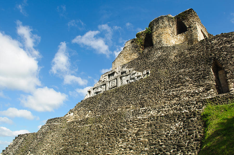 Xunantunich Belize Mayan Temple Photograph By Brandon Bourdages - Fine ...