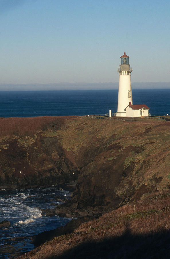 Yaquina Head Lighthouse #4 Photograph by Bruce Roberts