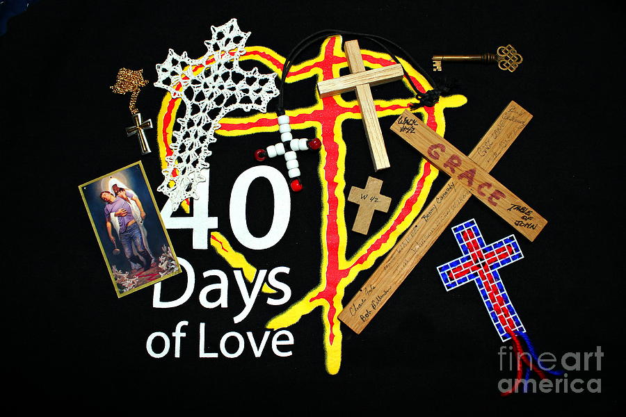Jesus Christ Photograph - 40 Days of Love by Reid Callaway