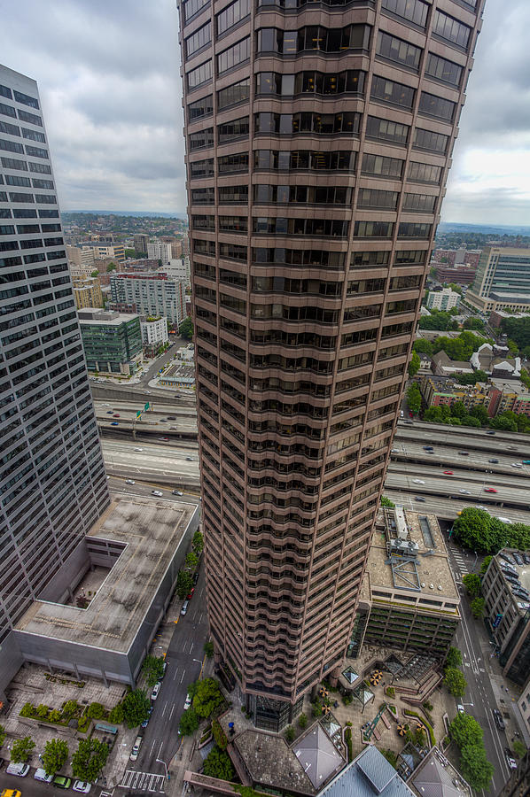 40 Floors up Photograph by Tommy Farnsworth