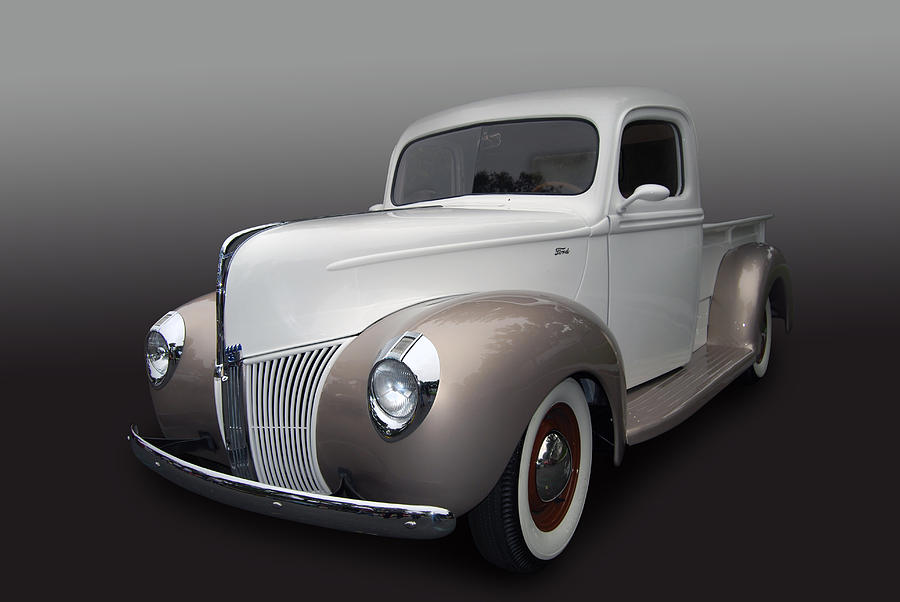 40 Ford pickup Photograph by Bill Dutting