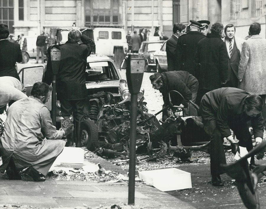 40 Injured In Car Bomb Explosion Photograph By Retro Images Archive 