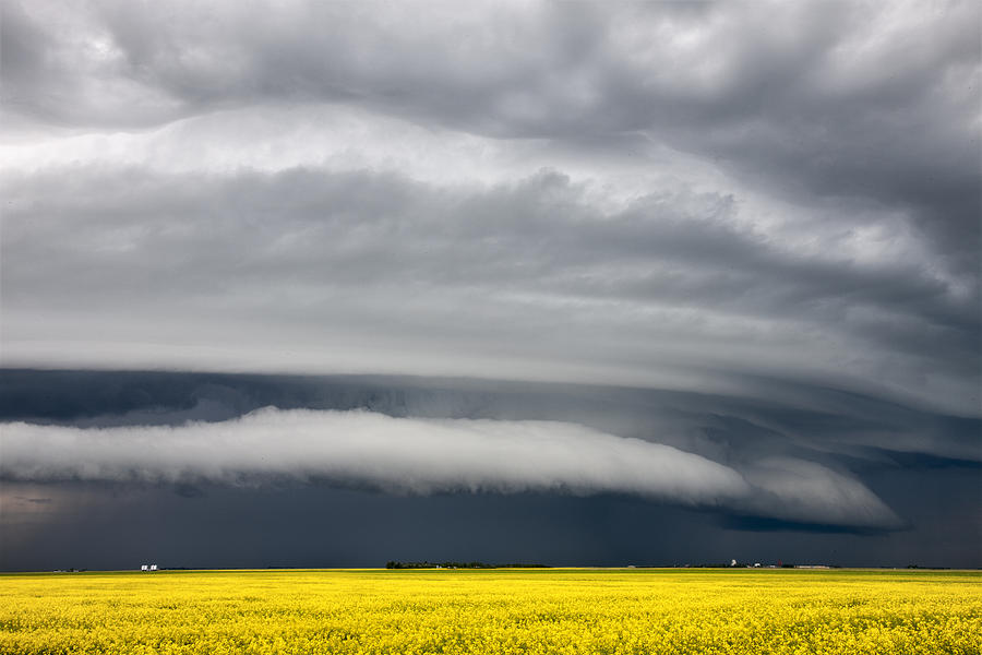 Prairie Storm Clouds #40 Photograph by Mark Duffy