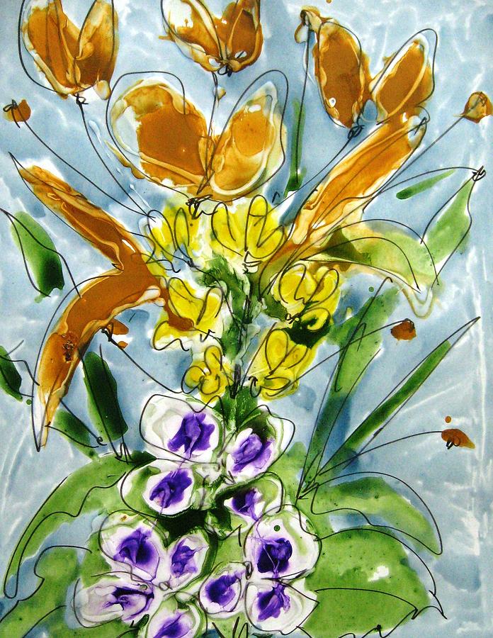 Heavenly Flowers Painting