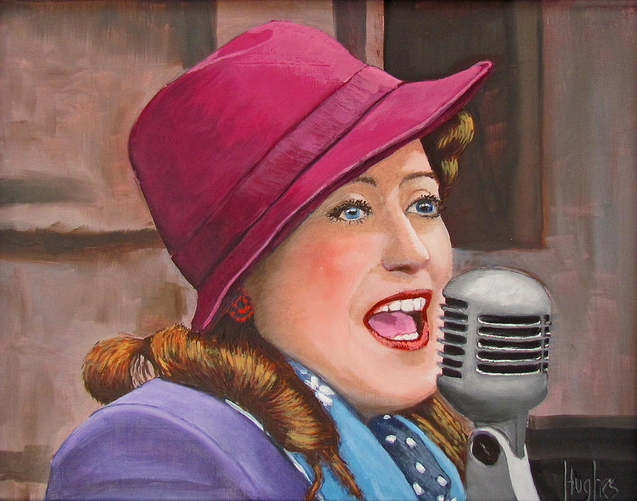 40s SINGER Painting by Kevin Hughes