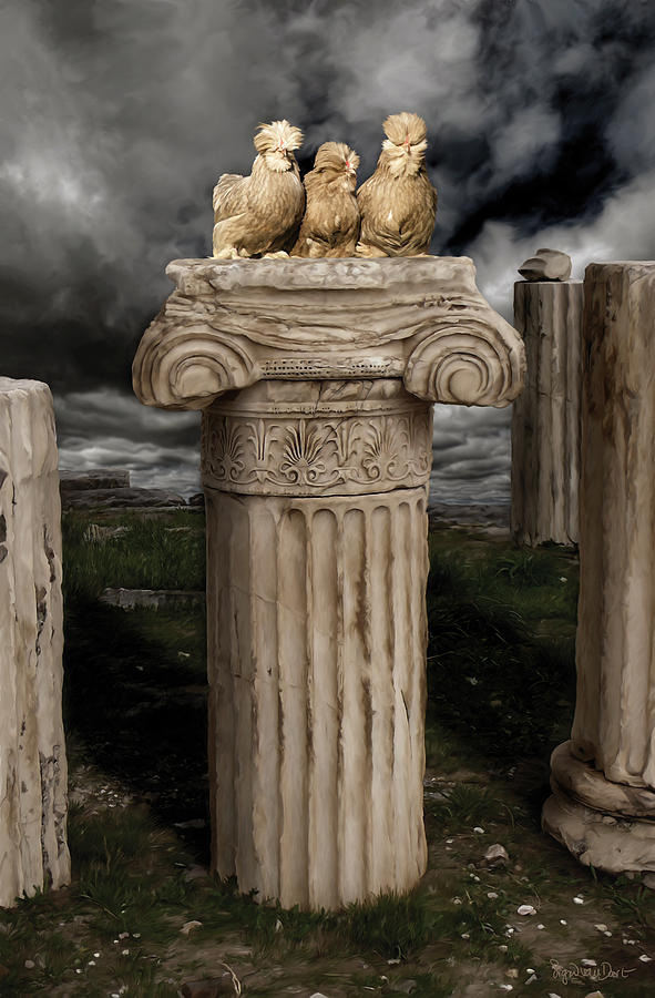 Chicken Digital Art - 42. Akropolis Burmahs by Sigrid Van Dort Chicken Digital Art - 42. Akropolis Burmahs by Sigrid Van Dort