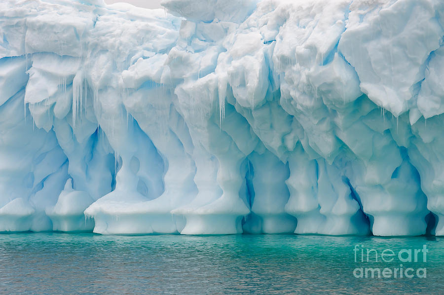 Iceberg, Antarctica #41 Photograph by John Shaw