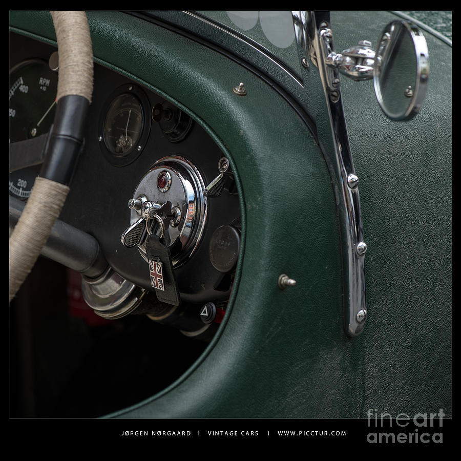 Vintage cars #41 Photograph by Jorgen Norgaard