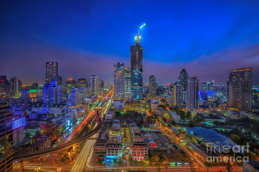 Bangkok city  #42 Photograph by Anek Suwannaphoom