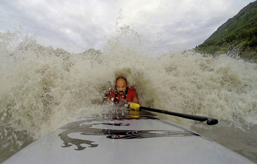 Feature - Bore Tide Surfing In Alaska #42 Photograph by Streeter Lecka