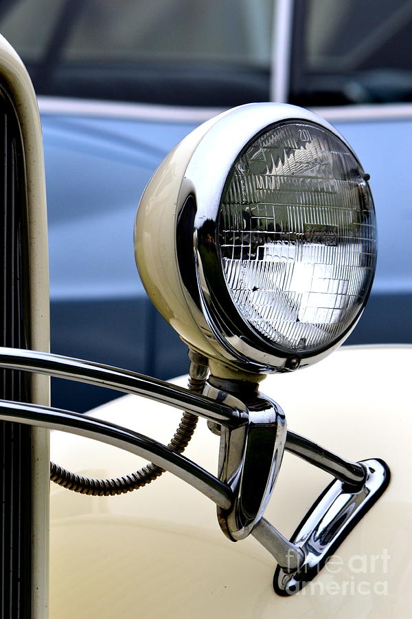 Classic Ford Detail Photograph by Dean Ferreira