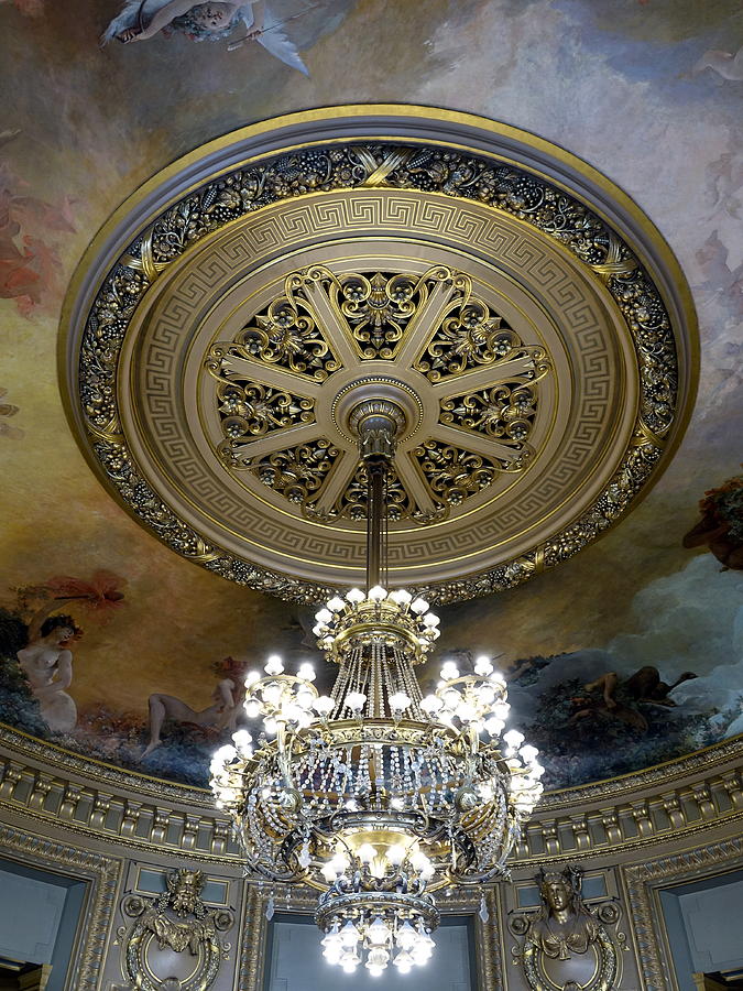 The Beauty Within The Palais Garnier in Paris France #42 Photograph by Rick Rosenshein