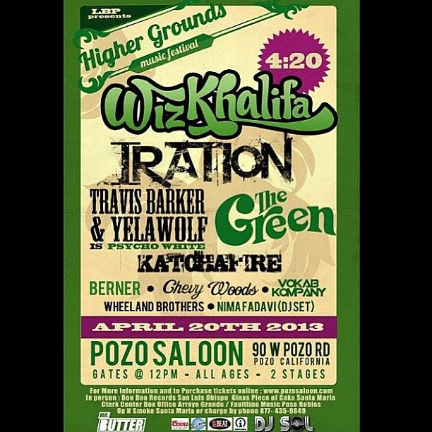 Iration Photograph - 4/20 Show Coming Up This Saturday #420 by Iration Iration