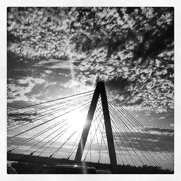 Transportation Photograph - 1-70 Bridges by Jillian  Lane